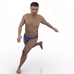 Running Man 3d model Running Man 3d model