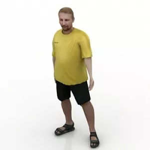 Man 3d model Man 3d model