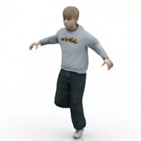 Boy 3d model
