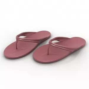 Beach Slippers 3d model