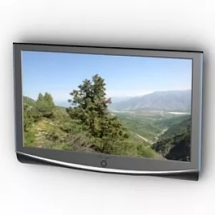Tv Set 3d model Tv Set 3d model