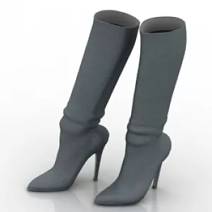Footwear Boots 3d model Footwear Boots 3d model