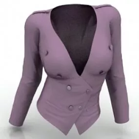 Suit Jacket 3d model