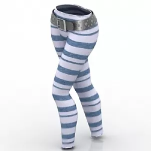 Fashion Leggings 3d model Fashion Leggings 3d model