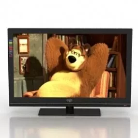 Lcd Tv 3d model