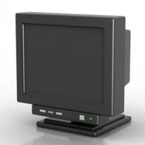 Crt Monitor 3d model