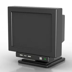 Computer Monitor 24inch 3d model