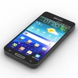 Iphone 5 With Headset 3d model
