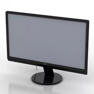 Monitor 3d model Monitor 3d model