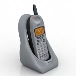 Radio Telephone 3d model Radio Telephone 3d model