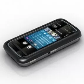 Phone Nokia 5800 3d model