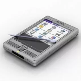 Handheld Pda 3d model