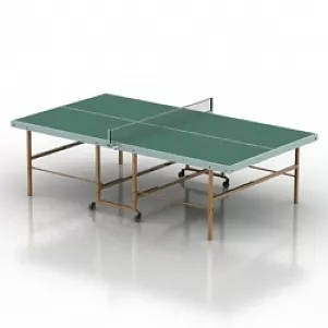 Modern Table Tennis Sport 3d model