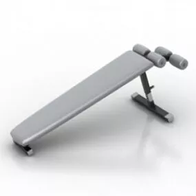 Sit Up Bench 3d model