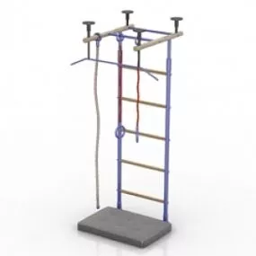 Wall Bars 3d model