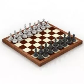 Chess 3d model