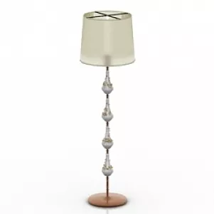 Red Torchere Lamp Oluce 3d model