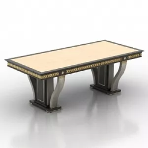 Table 3d model Table 3d model