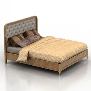 Bed 3d model Bed 3d model