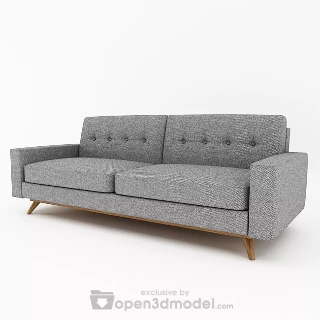 Luna Sofa Vray 3d model Luna Sofa Vray 3d model