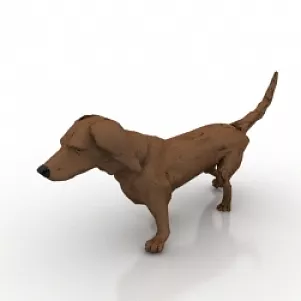 Dog 3d model Dog 3d model