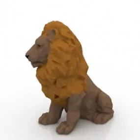 Lion 3d model