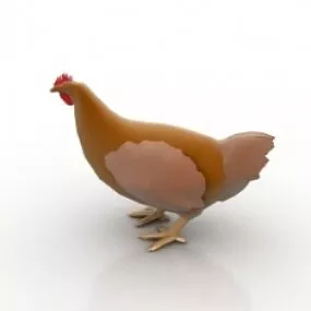 Hen 3d model