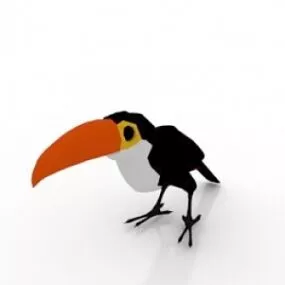 Toucan 3d model