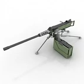 Machine Gun 3d model