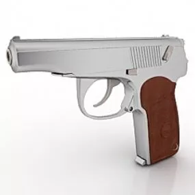 Makarov Pistol 3d model