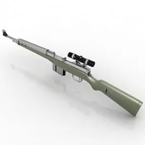Sniper Rifle 3d model
