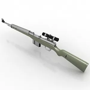 Sniper Rifle 3d model Sniper Rifle 3d model