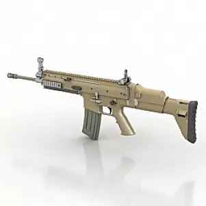 Submachine Gun 3d model Submachine Gun 3d model