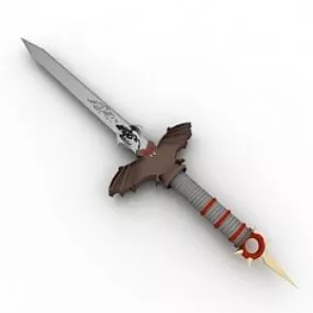 Sword Poniard 3d model