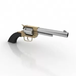 Revolver Colt 3d model