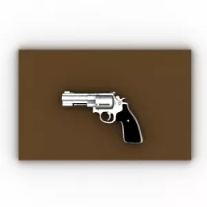 Pistol Gun 3d model Pistol Gun 3d model