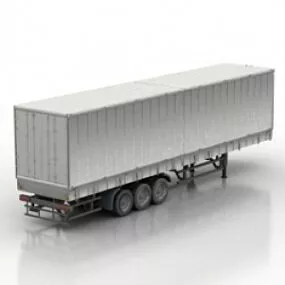 Hind Carriage Trailer 3d model