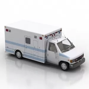 Ambulance Car 3d model Ambulance Car 3d model