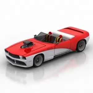 Gablota Sportster Car 3d model Gablota Sportster Car 3d model