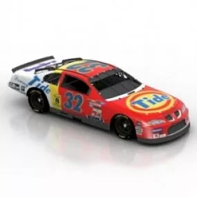 Nascar Car 3d model