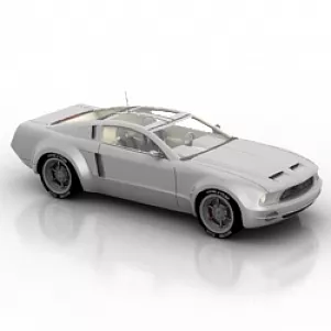 Mustang Car 3d model Mustang Car 3d model