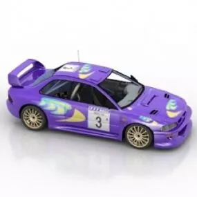 Impreza Car 3d model