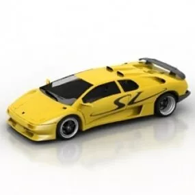 Car Diablo Sv 3d model