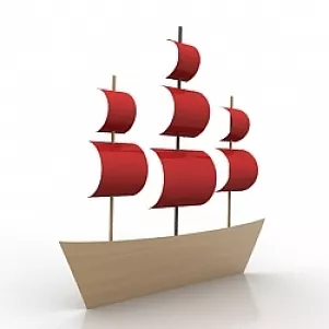 Ship 3d model Ship 3d model
