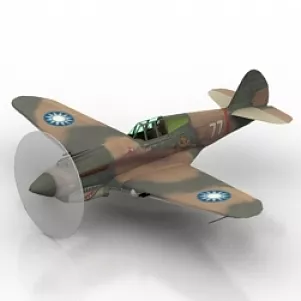 Airplane 3d model Airplane 3d model