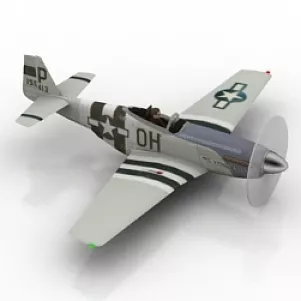 Airplane 3d model Airplane 3d model