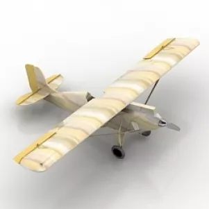 Airplane 3d model Airplane 3d model