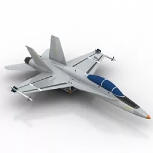 Airplane 3d model Airplane 3d model