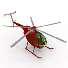 Helicopter 3d model