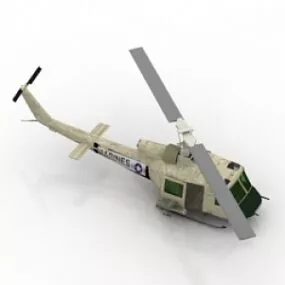 Helicopter 3d model